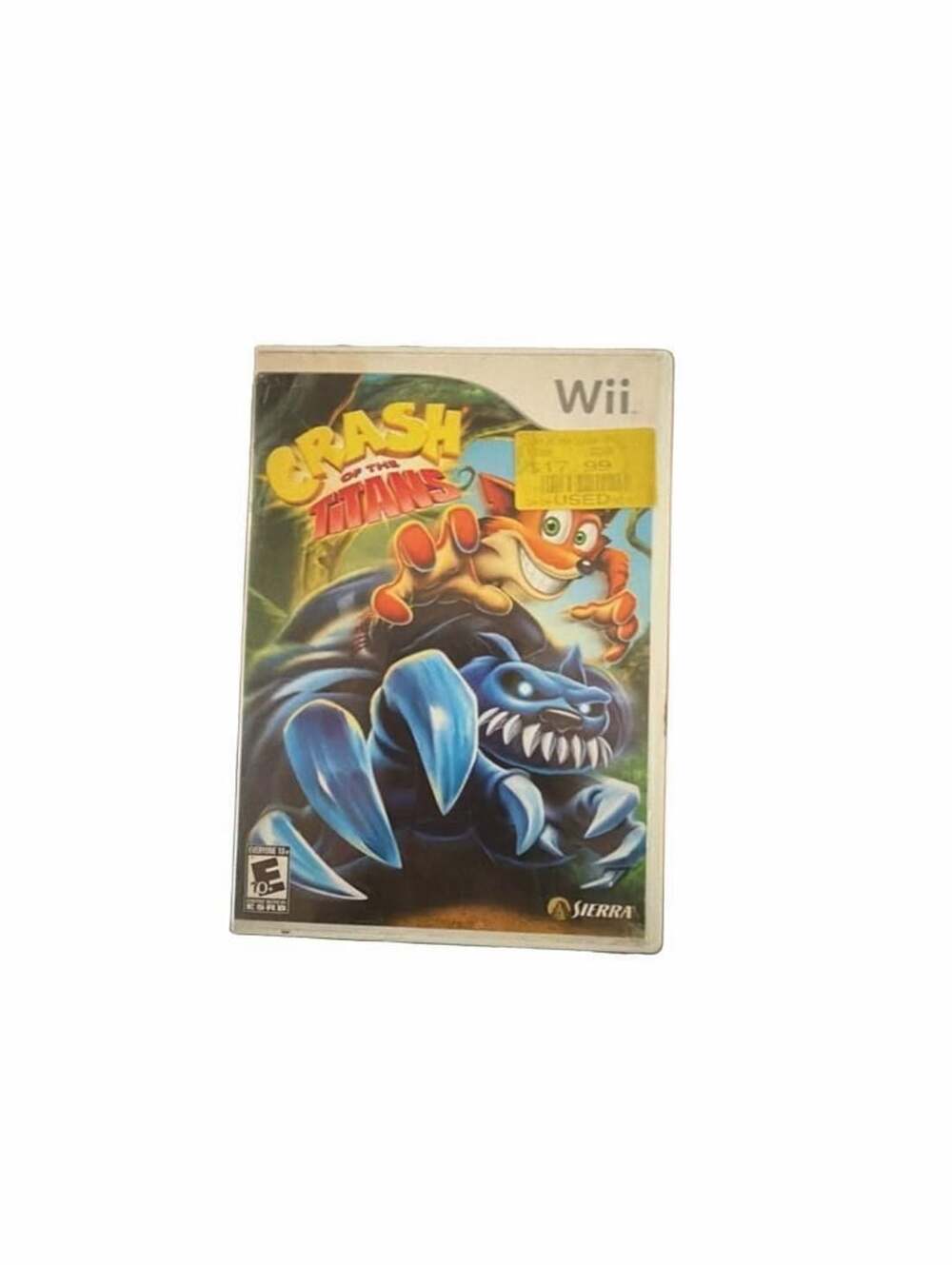 Crash Of The Titans Wii Game